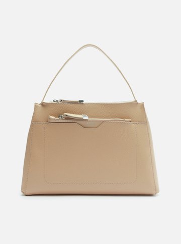 Bolsa Tote Bege Emily Grande