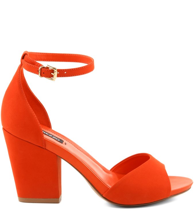 Sandália Minimal Nobuck Mandarin