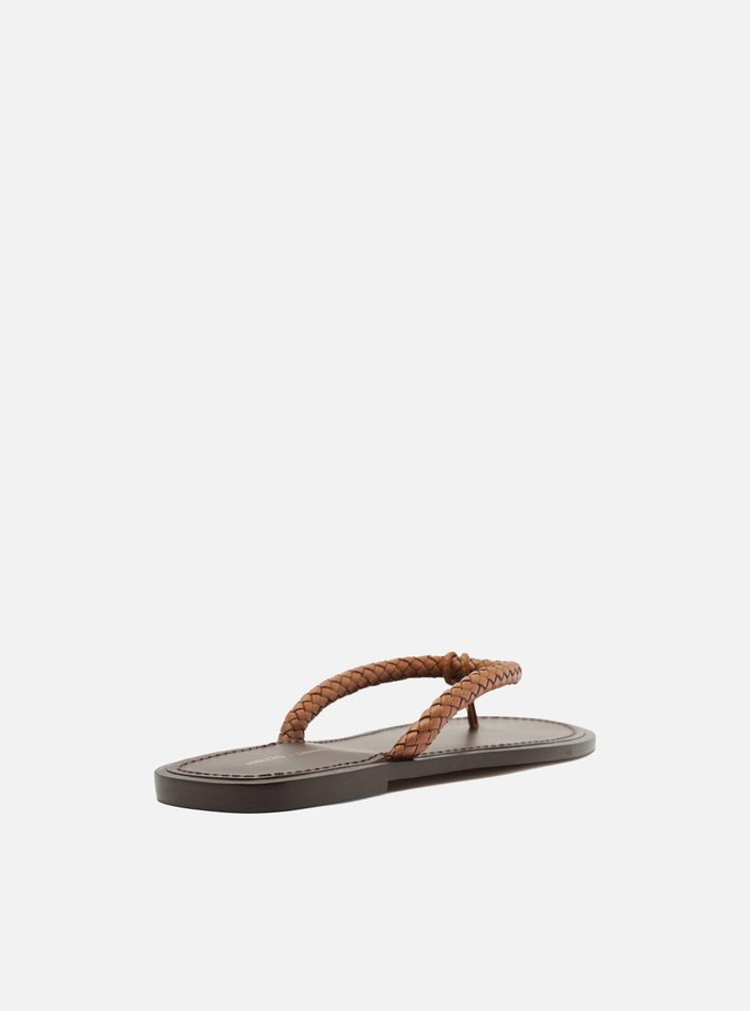 Rasteira Marrom Flip Flop Lenny Niemeyer