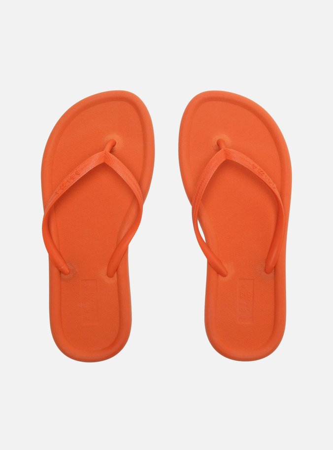 Chinelo de Dedo Laranja Básico Bold Brizza