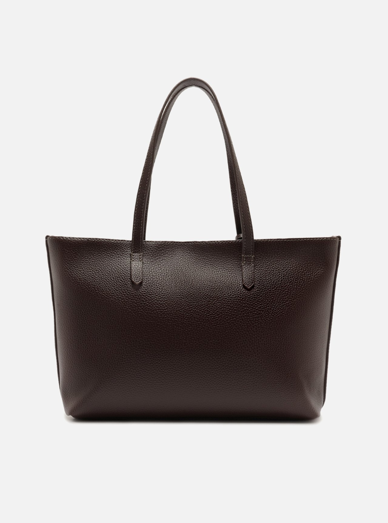 Bolsa Shopping Marrom Manu Grande — foto 3