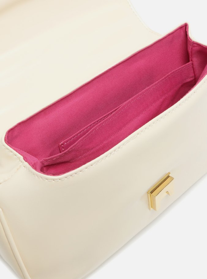 Bolsa Tiracolo Off-White Pequena
