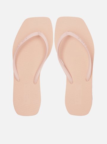 Chinelo de Dedo Rosa Básico Square Brizza