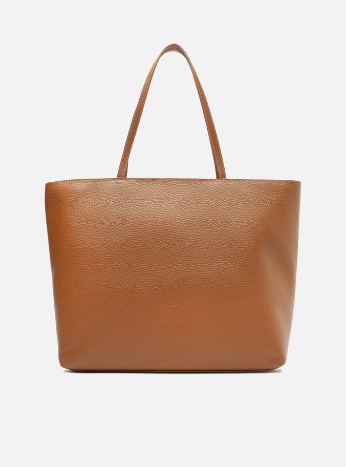 Bolsa Shopping Marrom Carol Grande Tiras