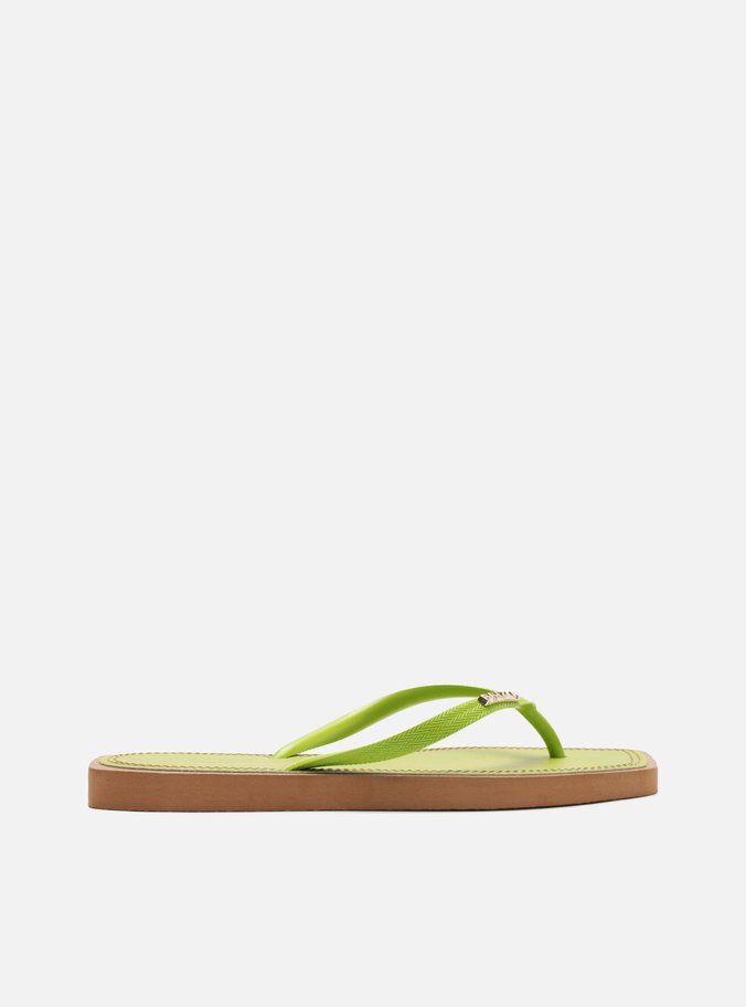 Chinelo de Dedo Verde Recouro Color Square