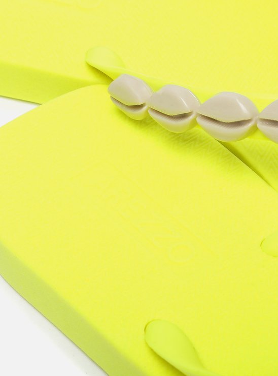 Chinelo Bico Quadrado Amarelo Búzios Brizza Fun