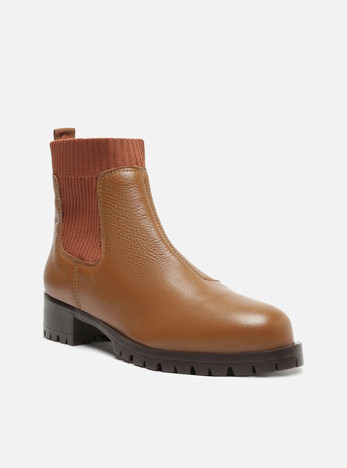 Bota Tratorada Marrom