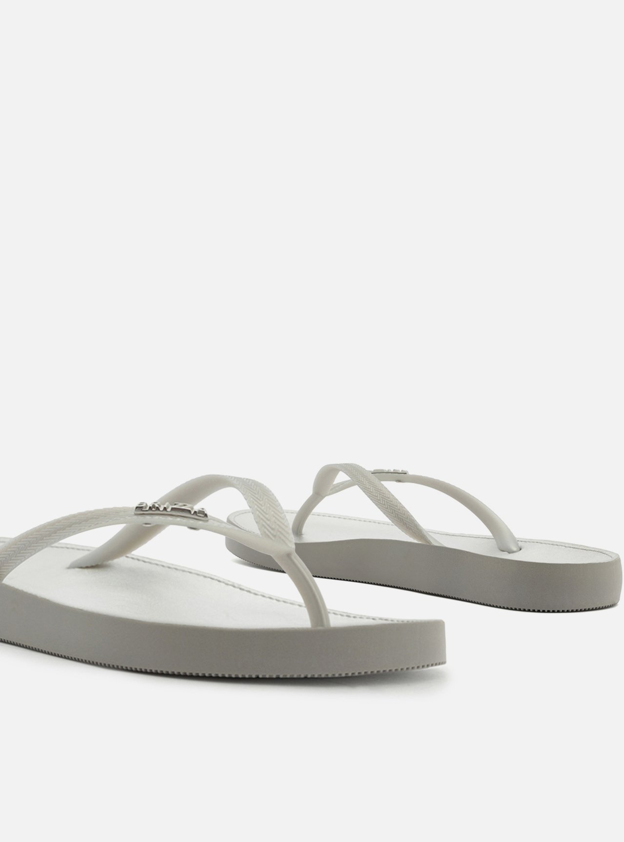 Chinelo de Dedo Prata Recouro Fit — foto 4