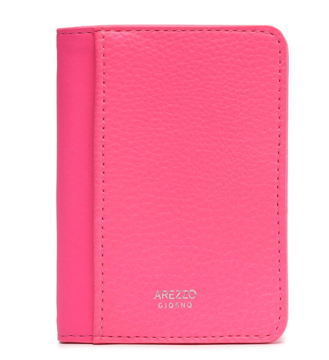 Porta Cartões Rosa Neon Tina