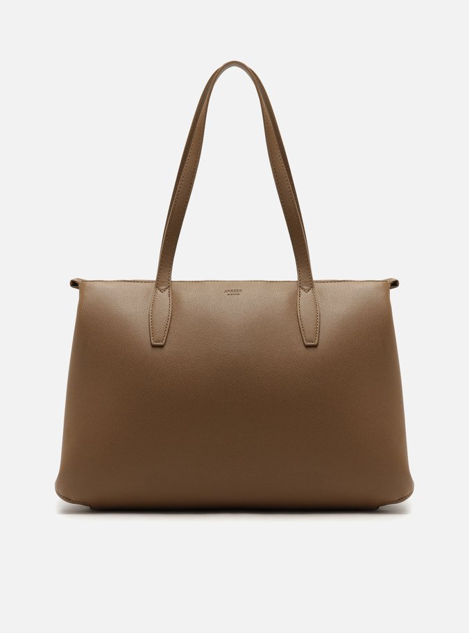 Bolsa Shopping Marrom Grande