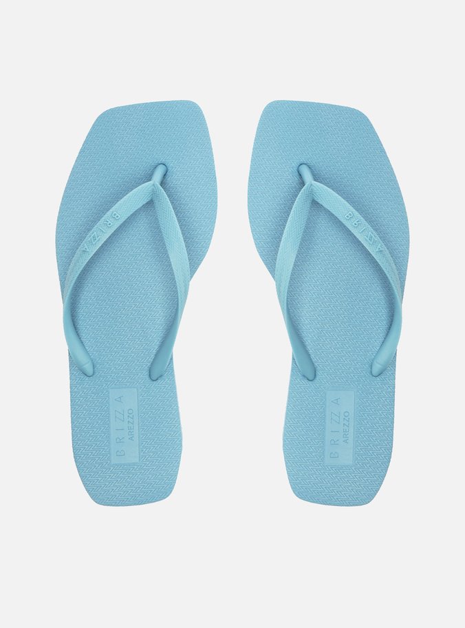 Chinelo de Dedo Azul Square Basics