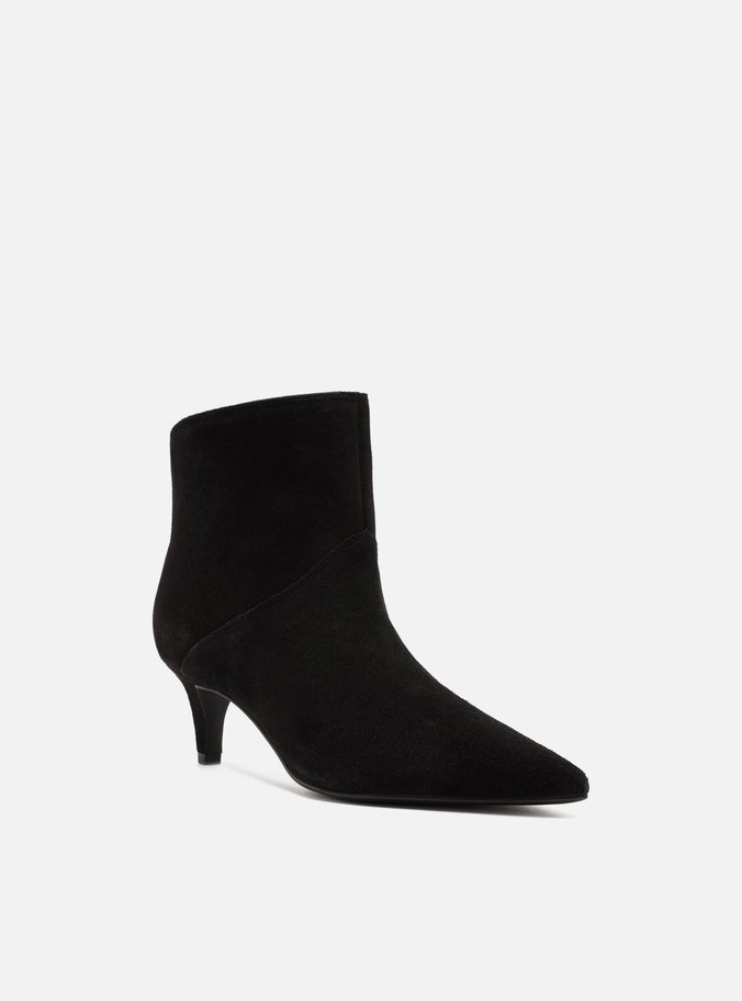 Bota Preta Camurcina Cano Curto Salto Fino