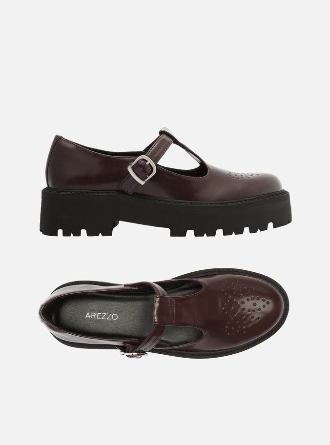 Mocassim Vinho Tratorado Ashley
