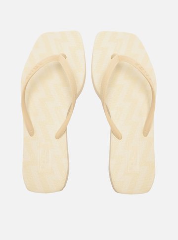 Chinelo de Dedo Off-White Square Eletrizzante