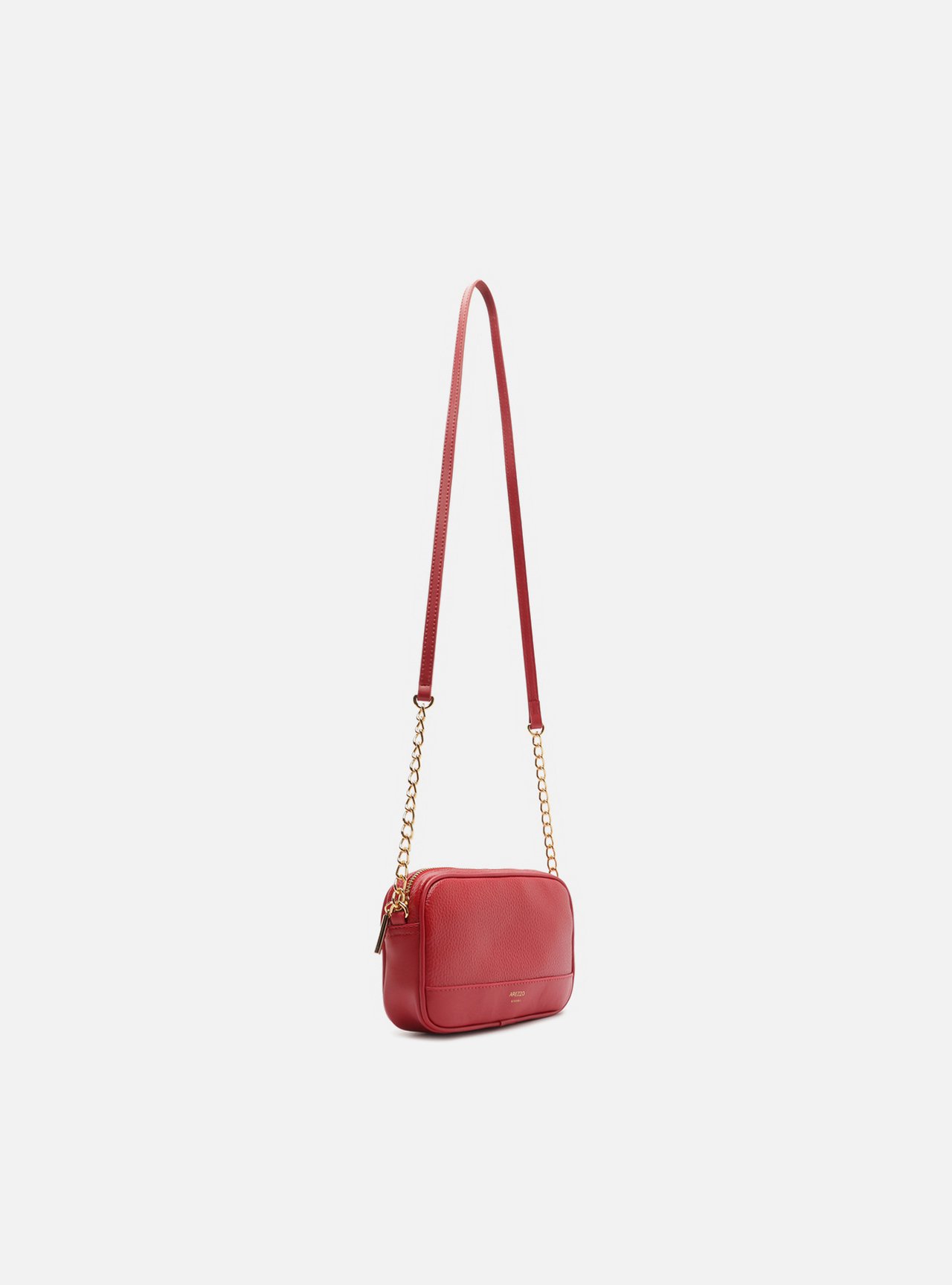 Bolsa Tiracolo Vermelha Pequena Corrente — foto 5