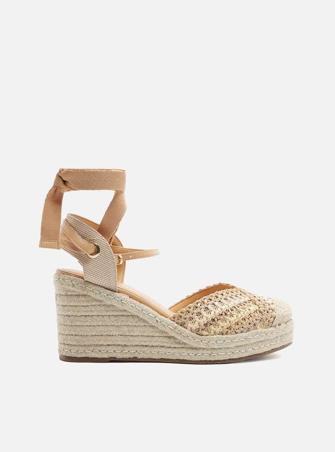 Espadrille Bege Salto Alto