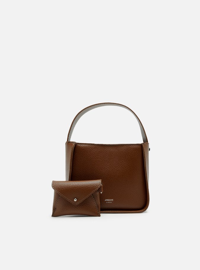 Bolsa Tote Pequena Marrom