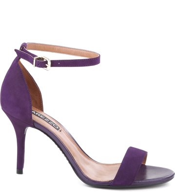 Sandália Isabelli Média Nobuck Violeta