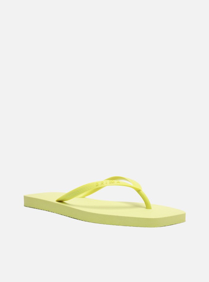 Chinelo de Dedo Amarelo Básico Square Brizza