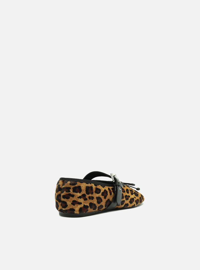 Sapatilha Animal Print Laço