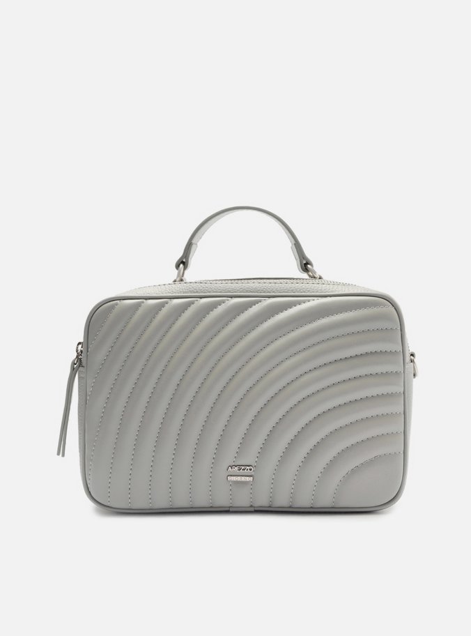Bolsa Tiracolo Cinza Média Elisa