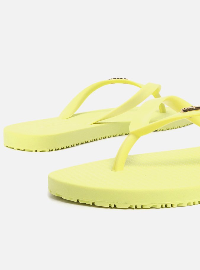 Chinelo de Dedo Amarelo Neon Brizza