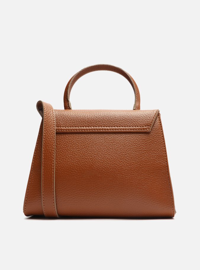 Bolsa Satchel Marrom Iara Média Cúrcuma