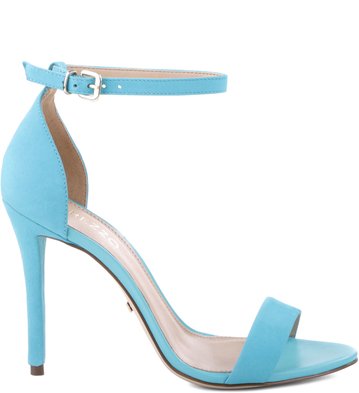 Sandália Isabelli Nobuck New-Turquoise