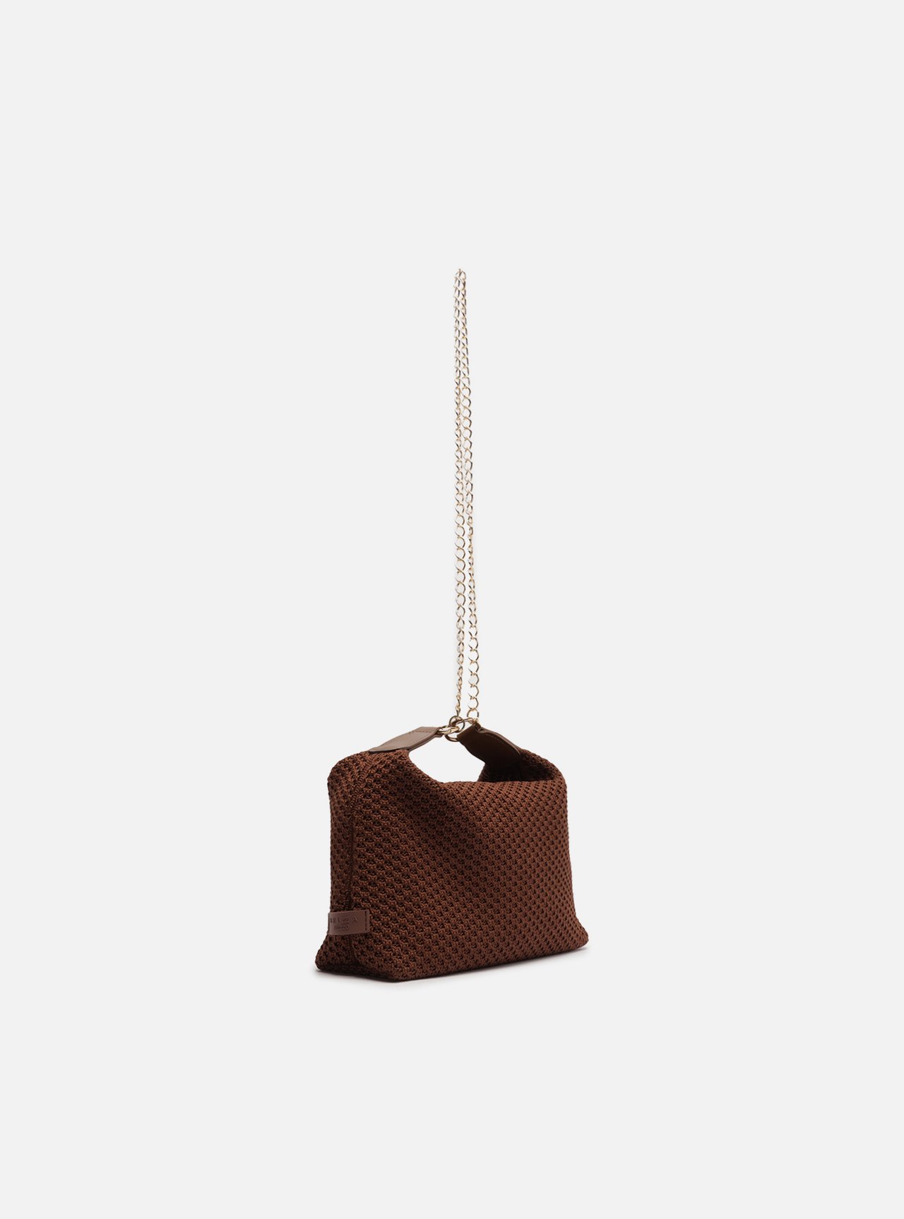 Bolsa Tiracolo Marrom Crochê Zaya Pequena — foto 7
