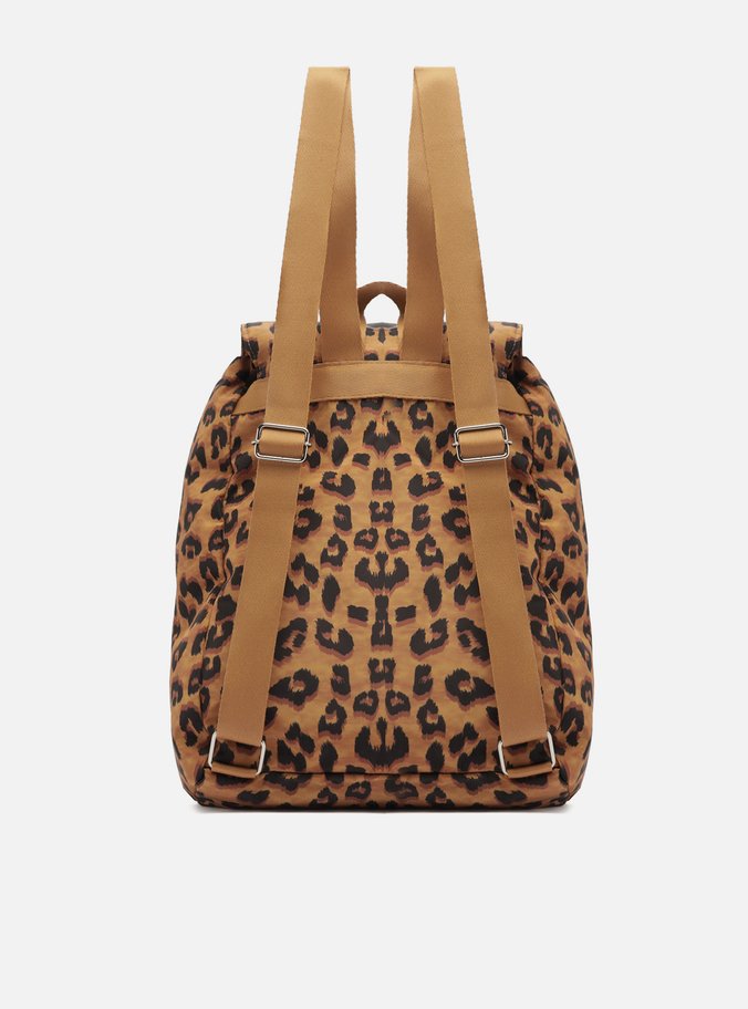 Mochila Animal Print Nylon Gigi Grande