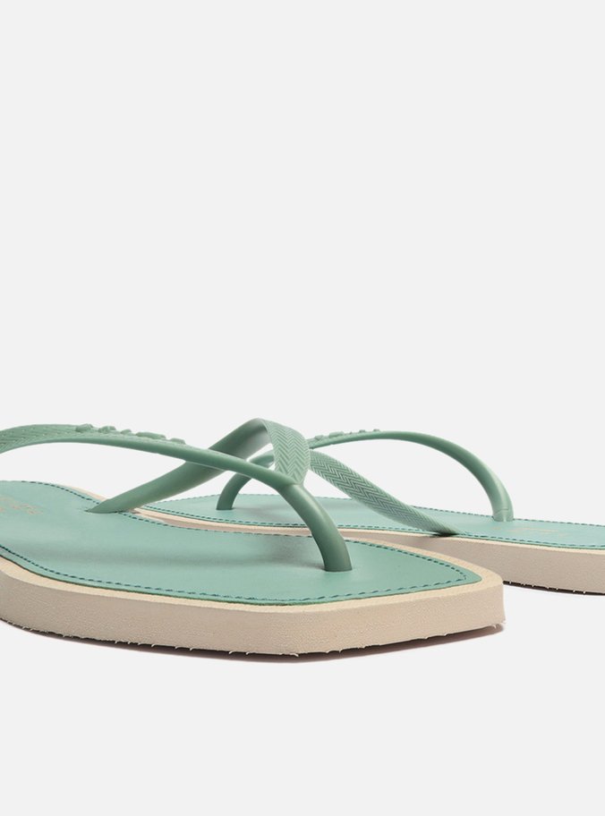 Chinelo de Dedo Verde Square Recouro Brizza