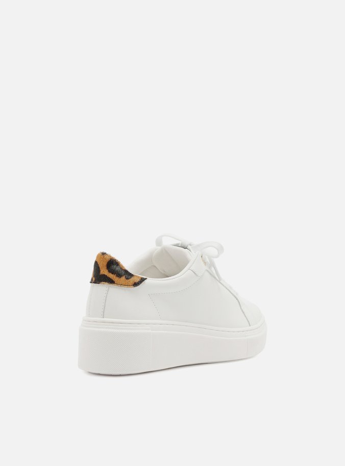 Tênis ZZ Astral Flatform Branco Animal Print