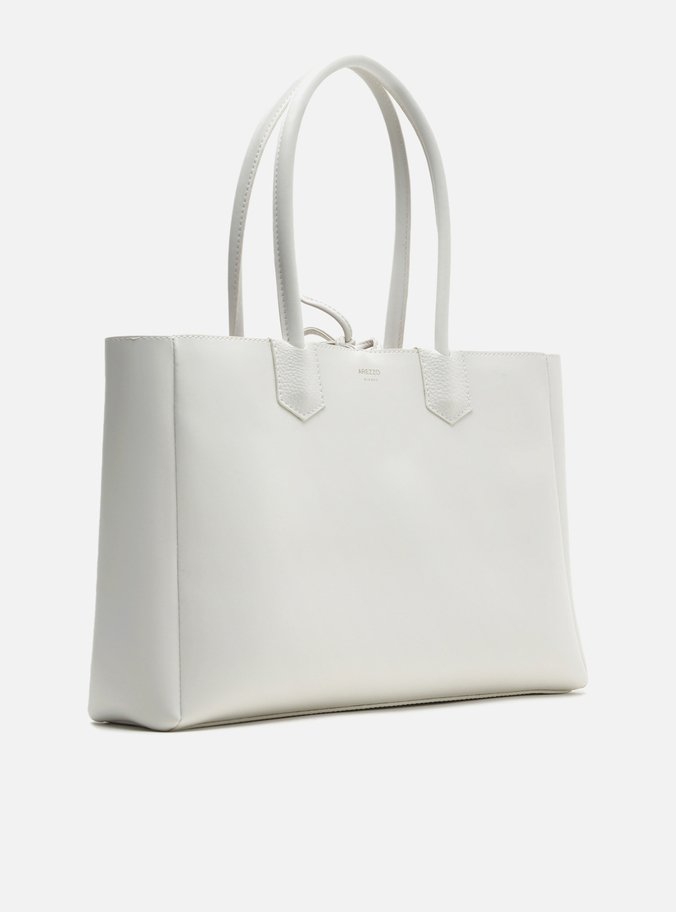 Bolsa Shopping Branca Média