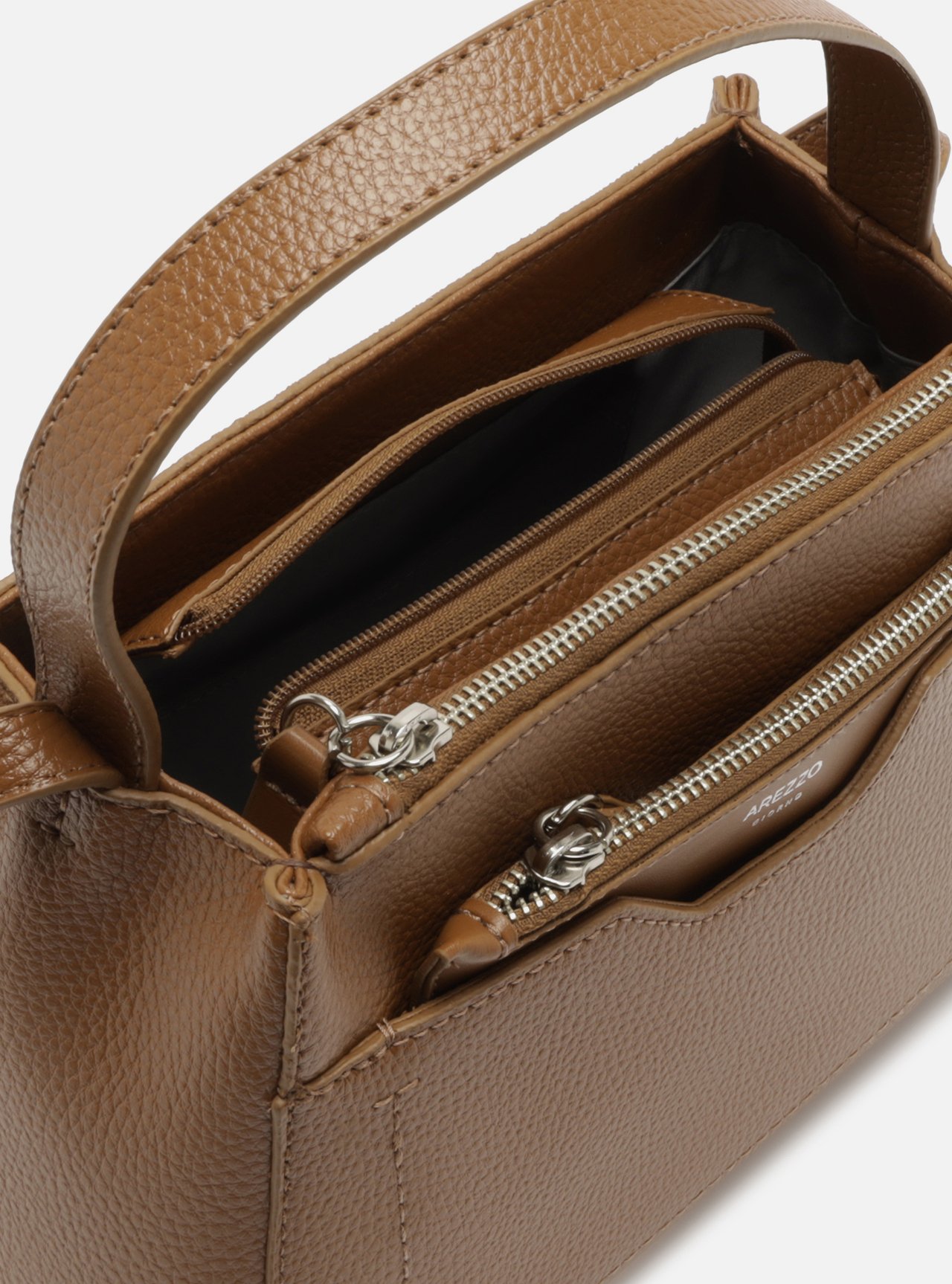 Bolsa Tote Marrom Emilly Média Pouch — foto 4
