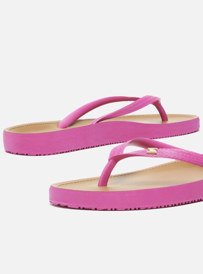 Chinelo Rosa Fúcsia Brizza Fit