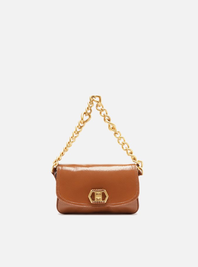 Bolsa Tiracolo Marrom Couro Amélia Pequena