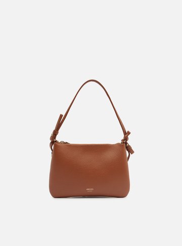 Arezzo — Bolsa Tiracolo Marrom Luisa Pequena