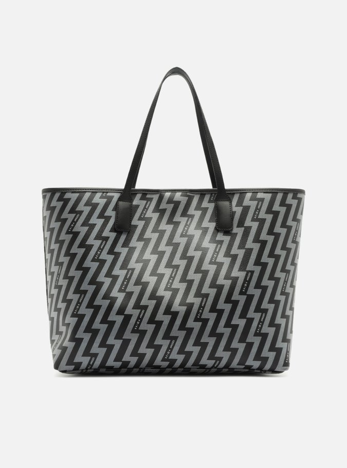 Bolsa Shopping Preta Eletrizzante Grande