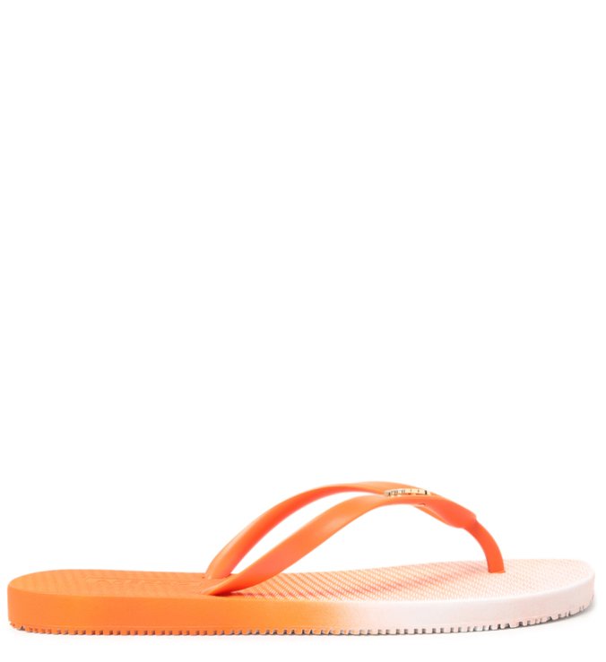 Chinelo de Dedo Laranja Ombré Brizza