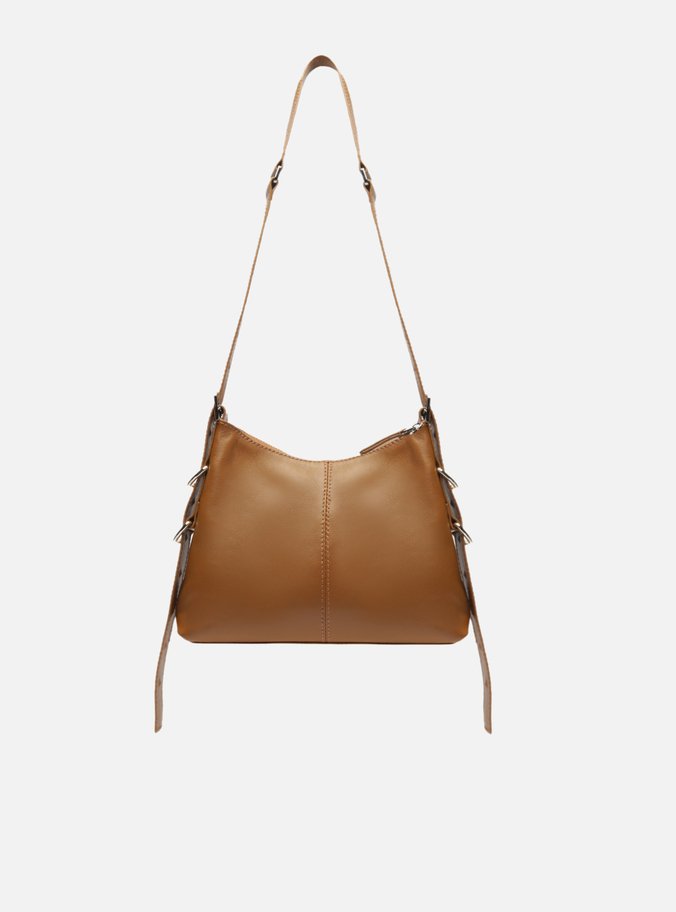 Bolsa Tiracolo Marrom Couro Pequena Alicia