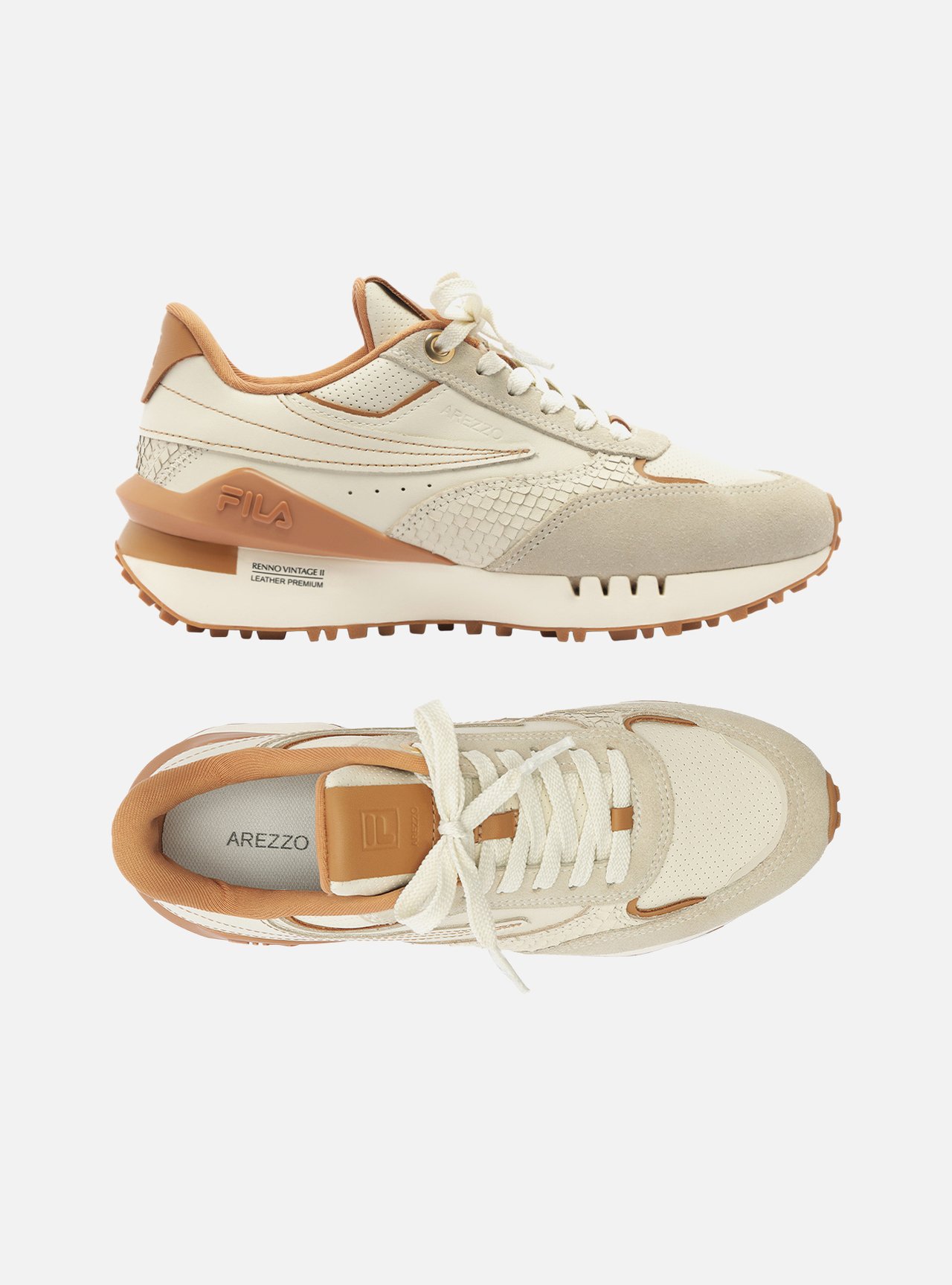 Tênis Branco Sport Arezzo Fila — foto 5