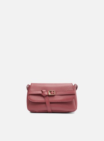 Bolsa Tiracolo Rosa Pequena Fivela