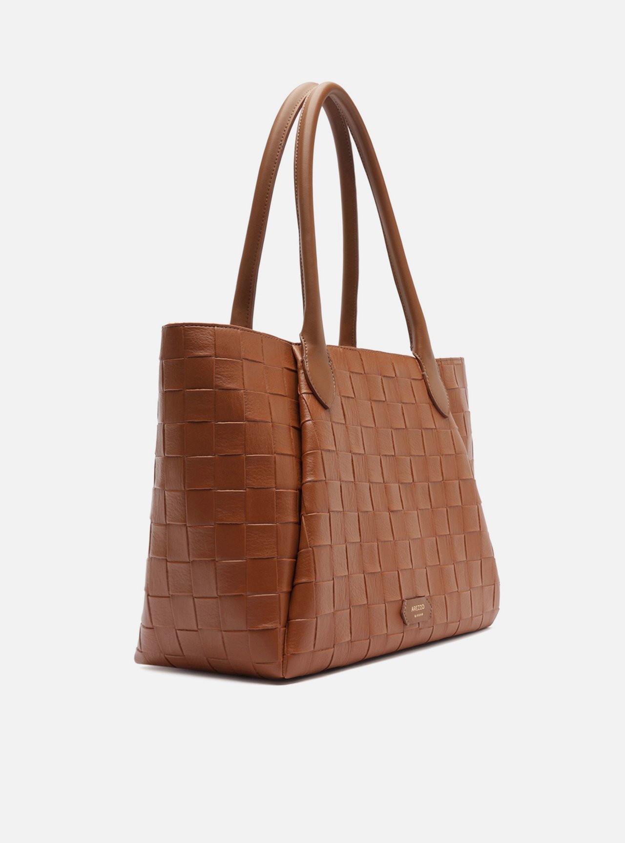 Bolsa Shopping Marrom Grande Tressê — foto 5