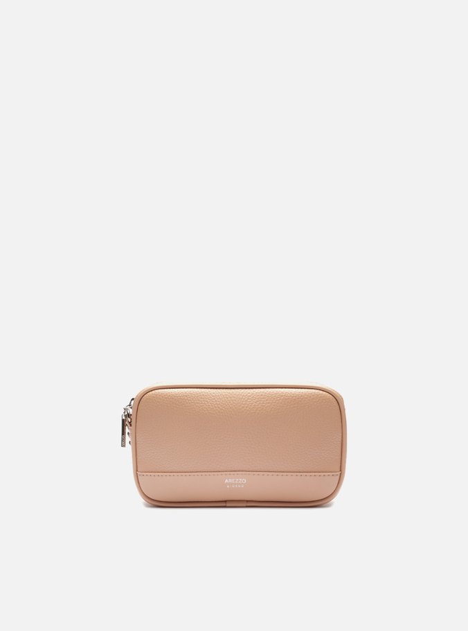 Bolsa Tiracolo Bege Pequena Corrente Basic