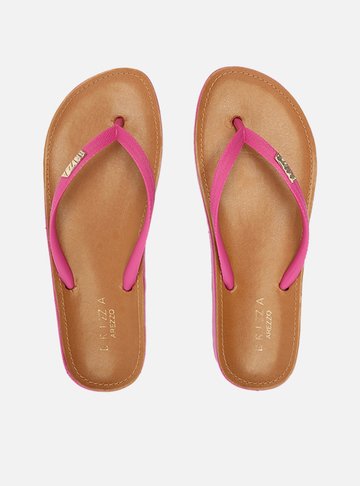 Chinelo de Dedo Roxo Orquídea Brizza Marrom