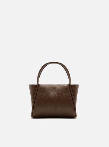 Arezzo — Bolsa Tote Marrom Giorno Pequena