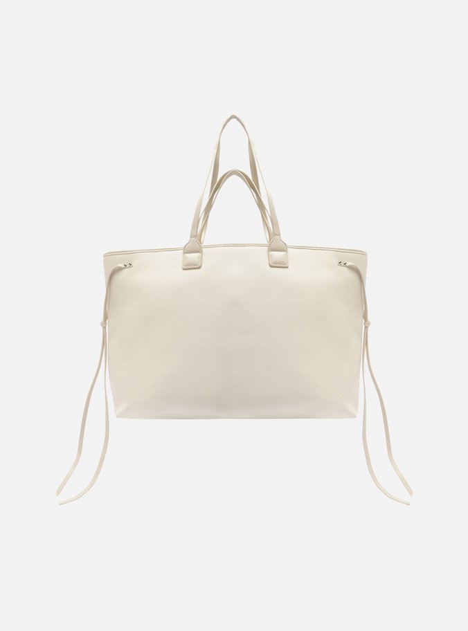 Bolsa Shopping Branca Grande