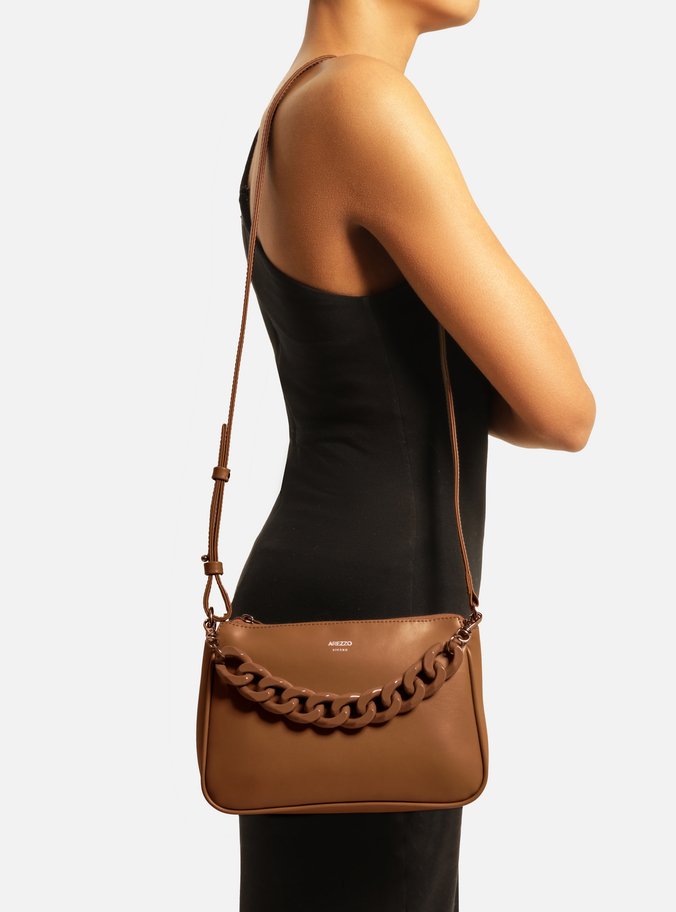 Bolsa Tiracolo Cinza Iara Pequena
