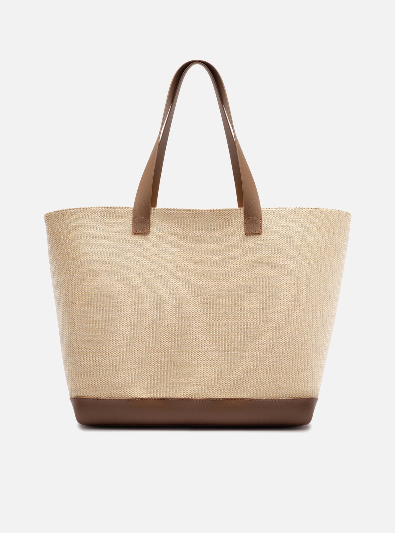 Bolsa Shopping Marrom Tramada Grande Lenço — foto 3