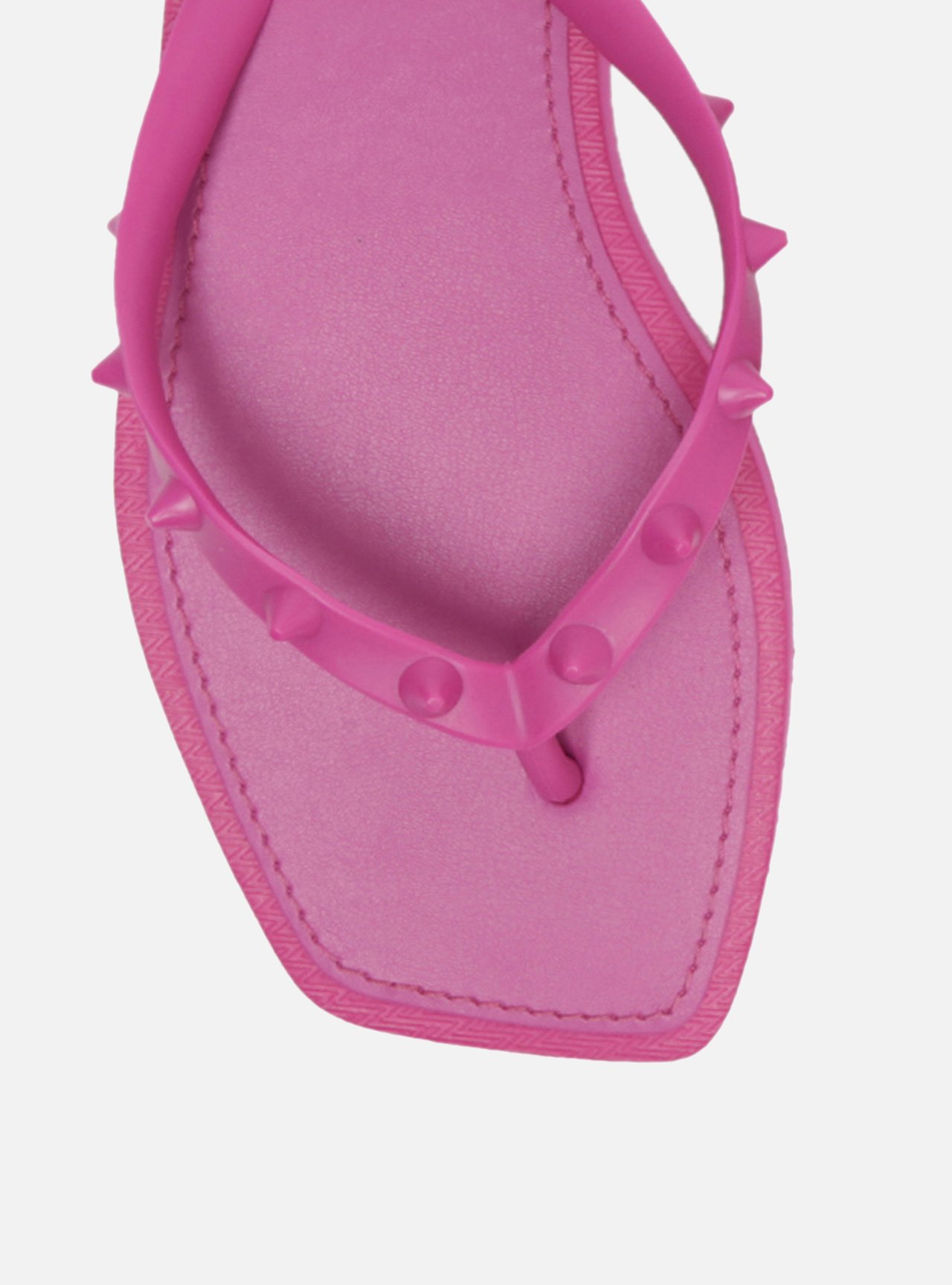 Chinelo de Dedo Roxo Bico Quadrado Brizza Rock — foto 5